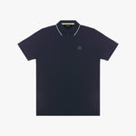Men's Circle Patch Polo Shirt - JAMES BARK