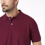 Men's Regular Fit Polo Shirt — Tawny Port/Merlot - JAMES BARK