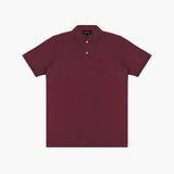 Men's Regular Fit Polo Shirt — Tawny Port/Merlot - JAMES BARK