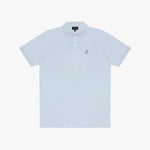 Men's Regular Fit Polo Shirt — Skyway/White - JAMES BARK