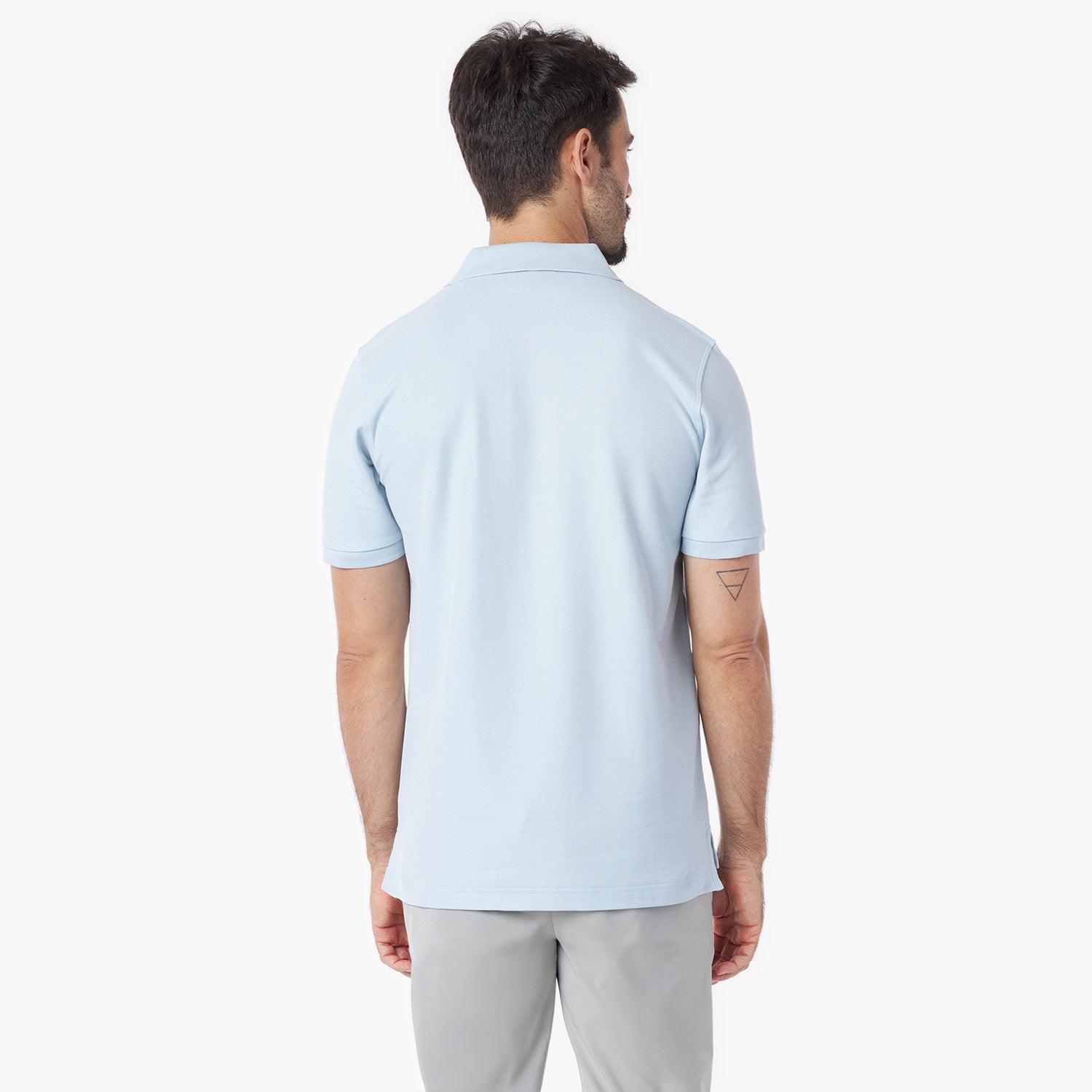 Men's Regular Fit Polo Shirt — Skyway/Blue - JAMES BARK