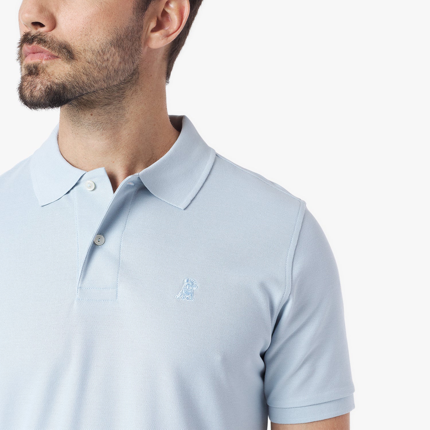 Men's Regular Fit Polo Shirt — Skyway/Blue - JAMES BARK