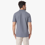Men's Regular Fit Polo Shirt — Quiet Shade/Grey - JAMES BARK