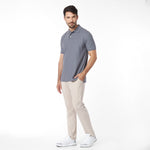 Men's Regular Fit Polo Shirt — Quiet Shade/Grey - JAMES BARK