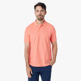 Men's Regular Fit Polo Shirt — Fusion Coral/Peach - JAMES BARK