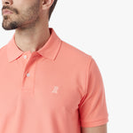 Men's Regular Fit Polo Shirt — Fusion Coral/Peach - JAMES BARK