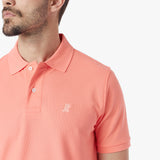 Men's Regular Fit Polo Shirt — Fusion Coral/Peach - JAMES BARK