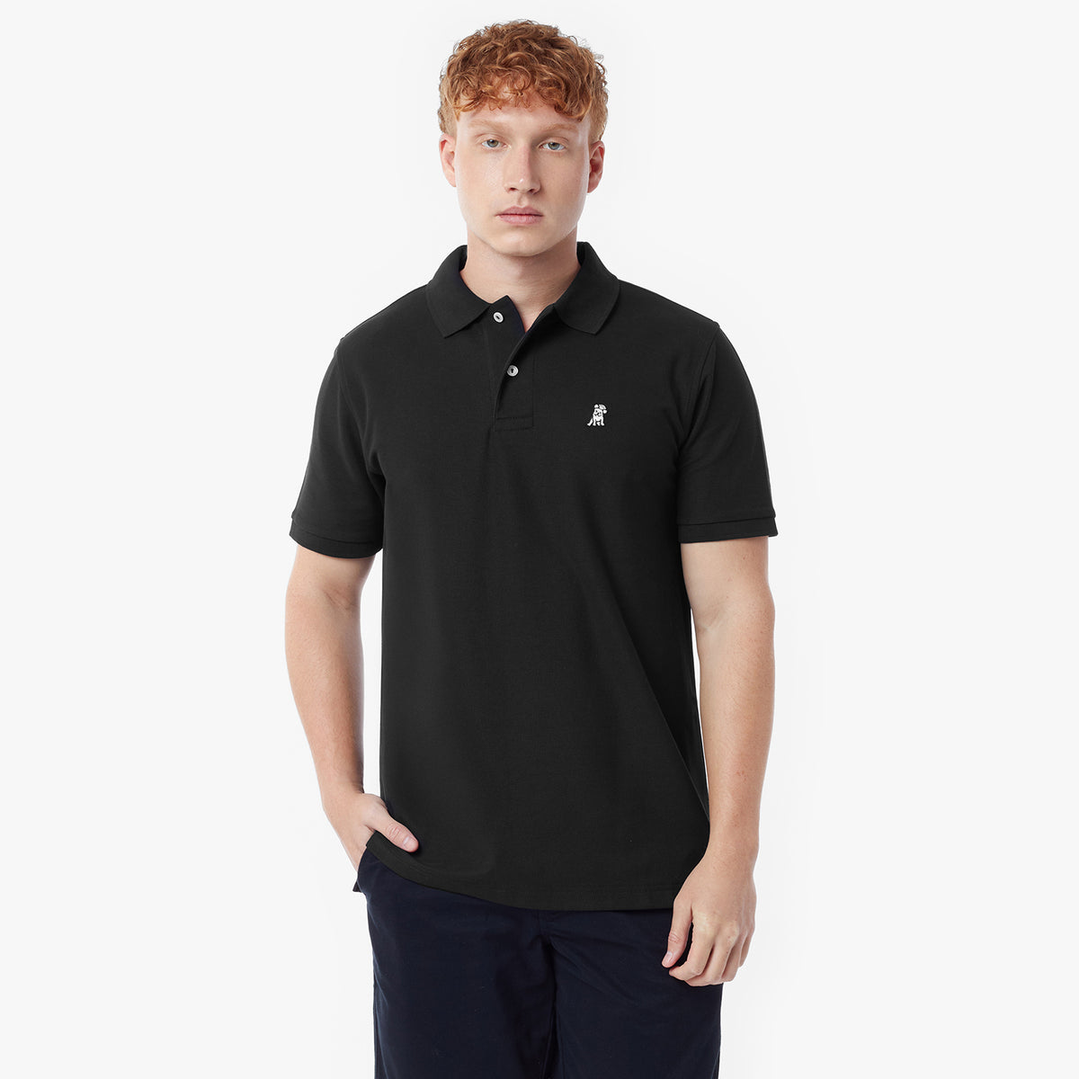Regular Fit Polo Shirt — Beauty White
