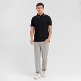 Men's Multi Striped Polo Shirt - JAMES BARK