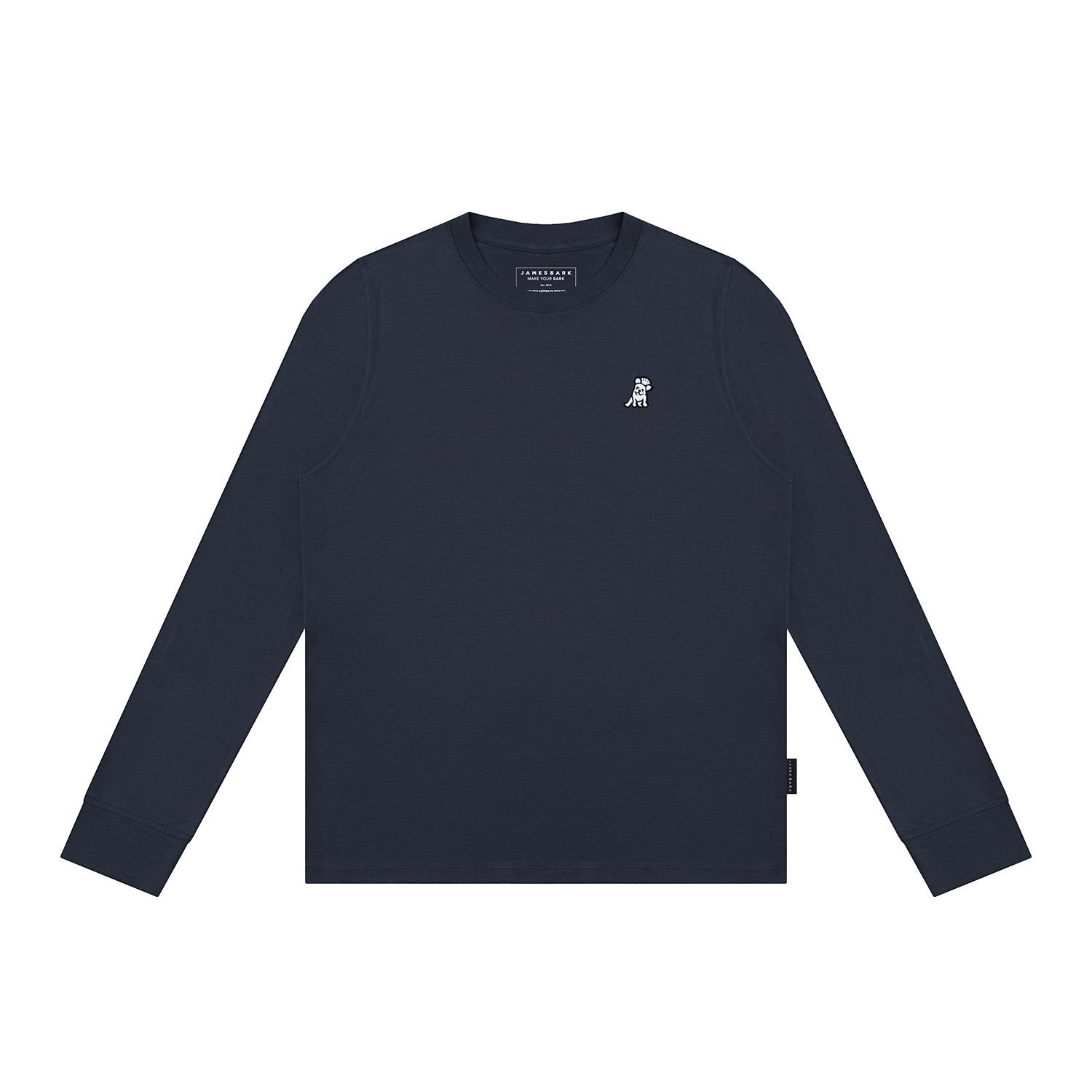 Men's Long Sleeve T-Shirt Dress BLUE | JAMES BARK M / Dress BLUE / White w Navy Border Men's Long Sleeve T-Shirt Dress BLUE | JAMES BARK M / Dress BLUE / White w Navy Border