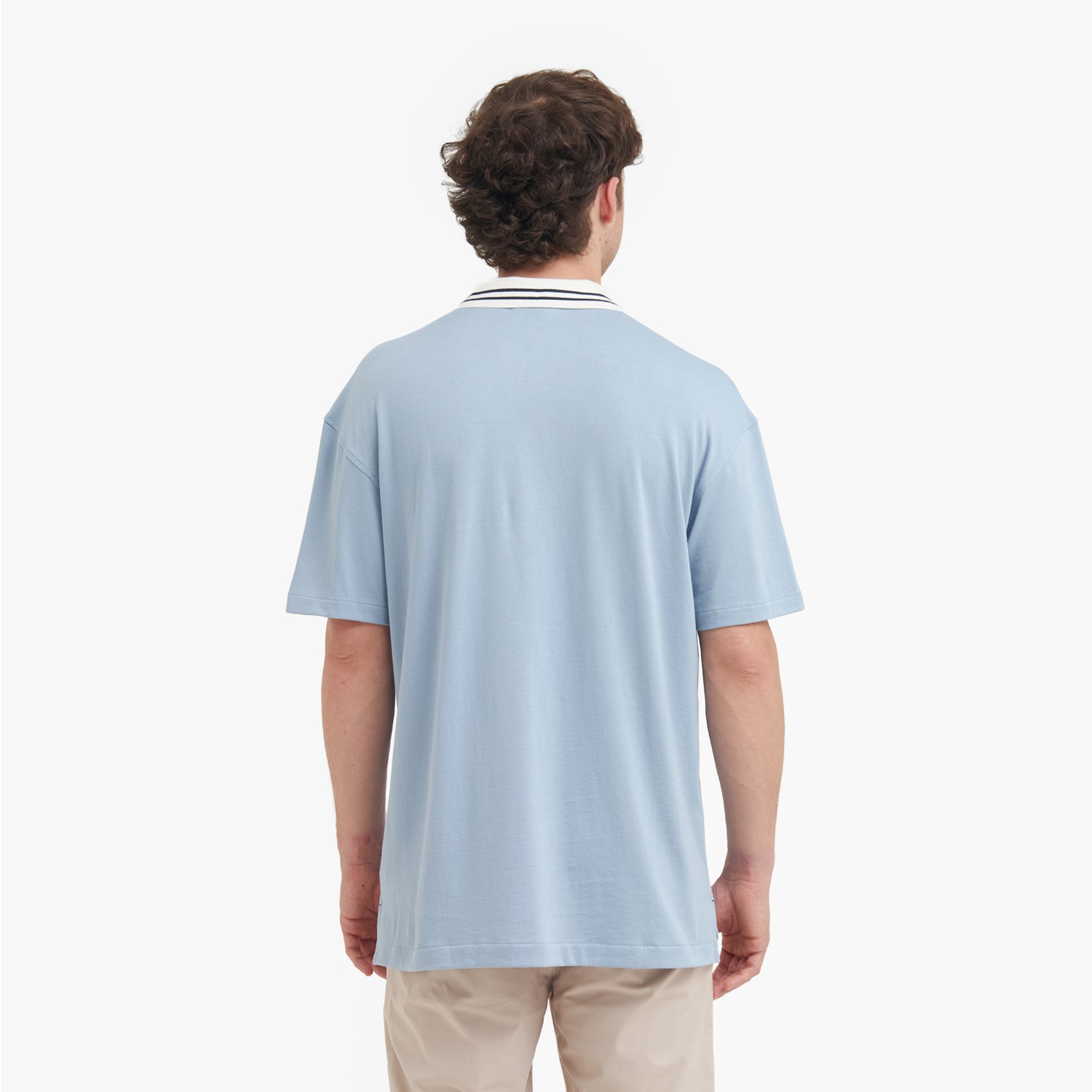 Men's Oversized Polo Shirt - JAMES BARK