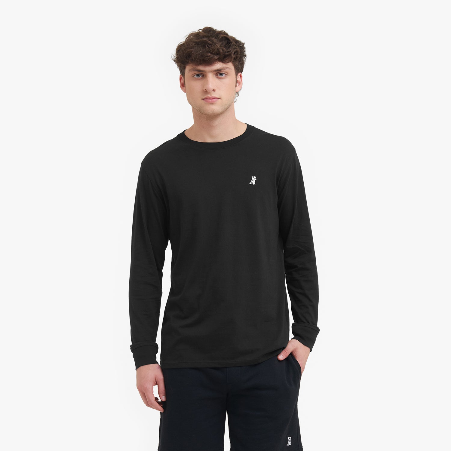 Men's Long Sleeve T-Shirt — Black Beauty - JAMES BARK
