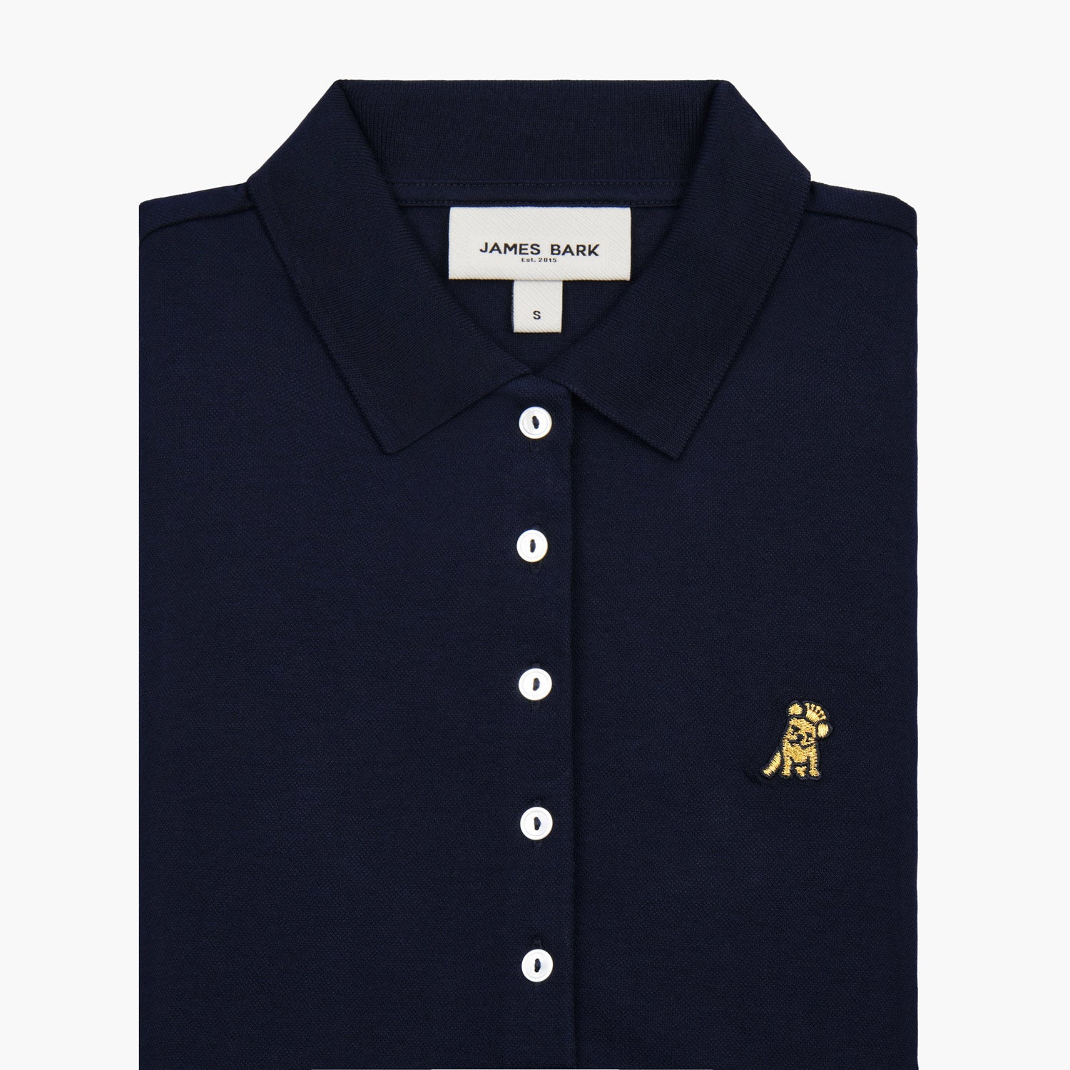 Women's Slim Fit Polo Shirt Dress Blue/Gold | JAMES BARK XS / Dress BLUE / Gold w Navy Border Women's Slim Fit Polo Shirt Dress Blue/Gold | JAMES BARK XS / Dress BLUE / Gold w Navy Border