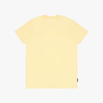 Men's Crew Neck Jersey T-Shirt — Pale Banana/Yellow - JAMES BARK