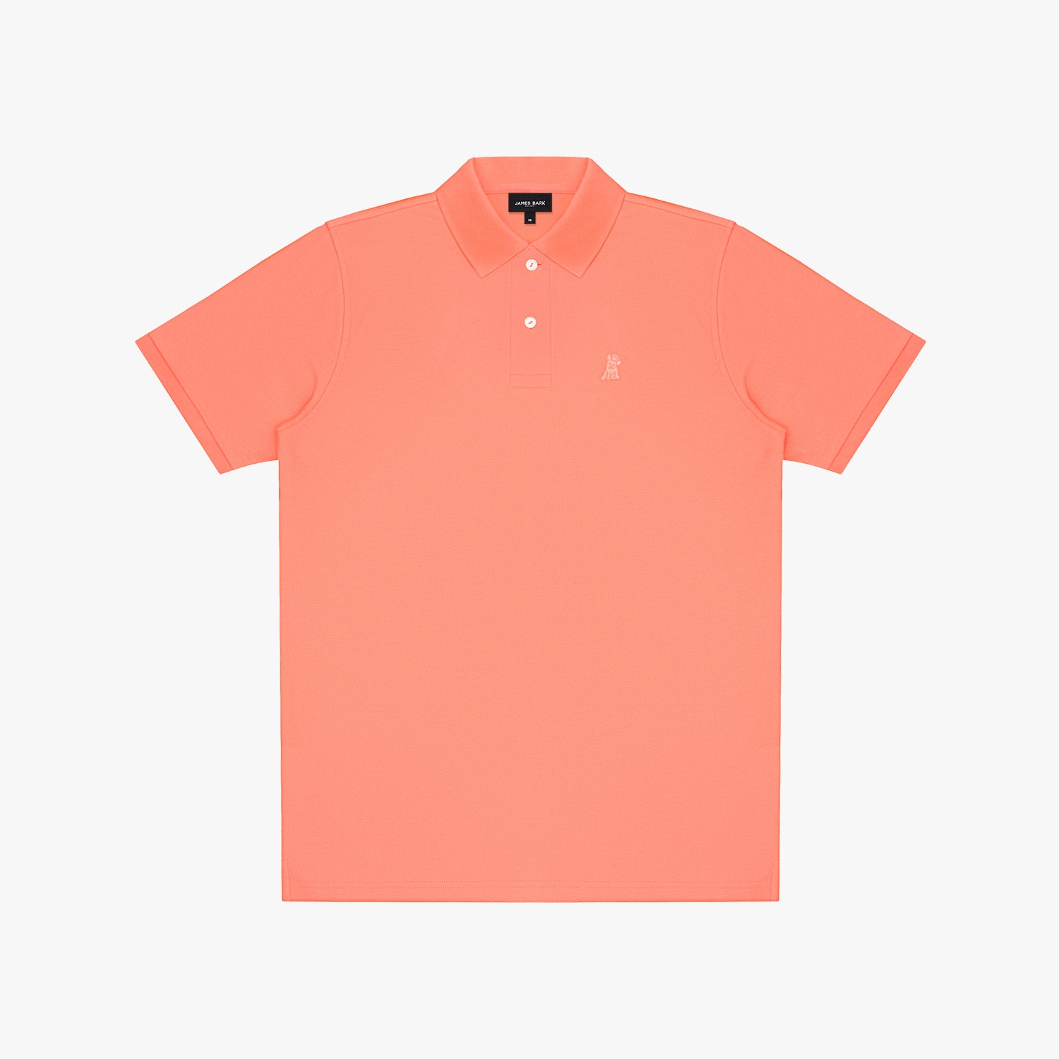Men's Regular Fit Polo Shirt — Fusion Coral/Peach - JAMES BARK