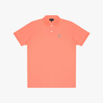 Men's Regular Fit Polo Shirt — Fusion Coral/White - JAMES BARK