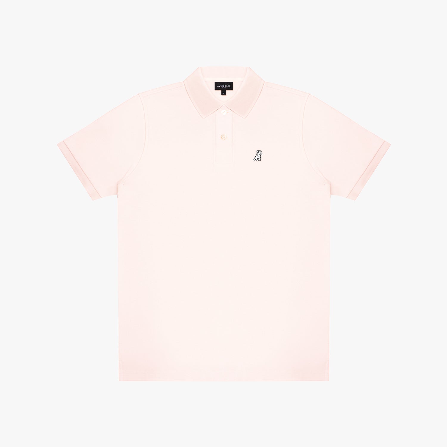 Men's Regular Fit Polo Shirt — Mauve Morn/White - JAMES BARK