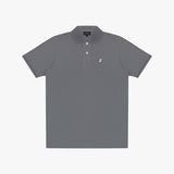 Men's Regular Fit Polo Shirt — Quiet Shade/White - JAMES BARK