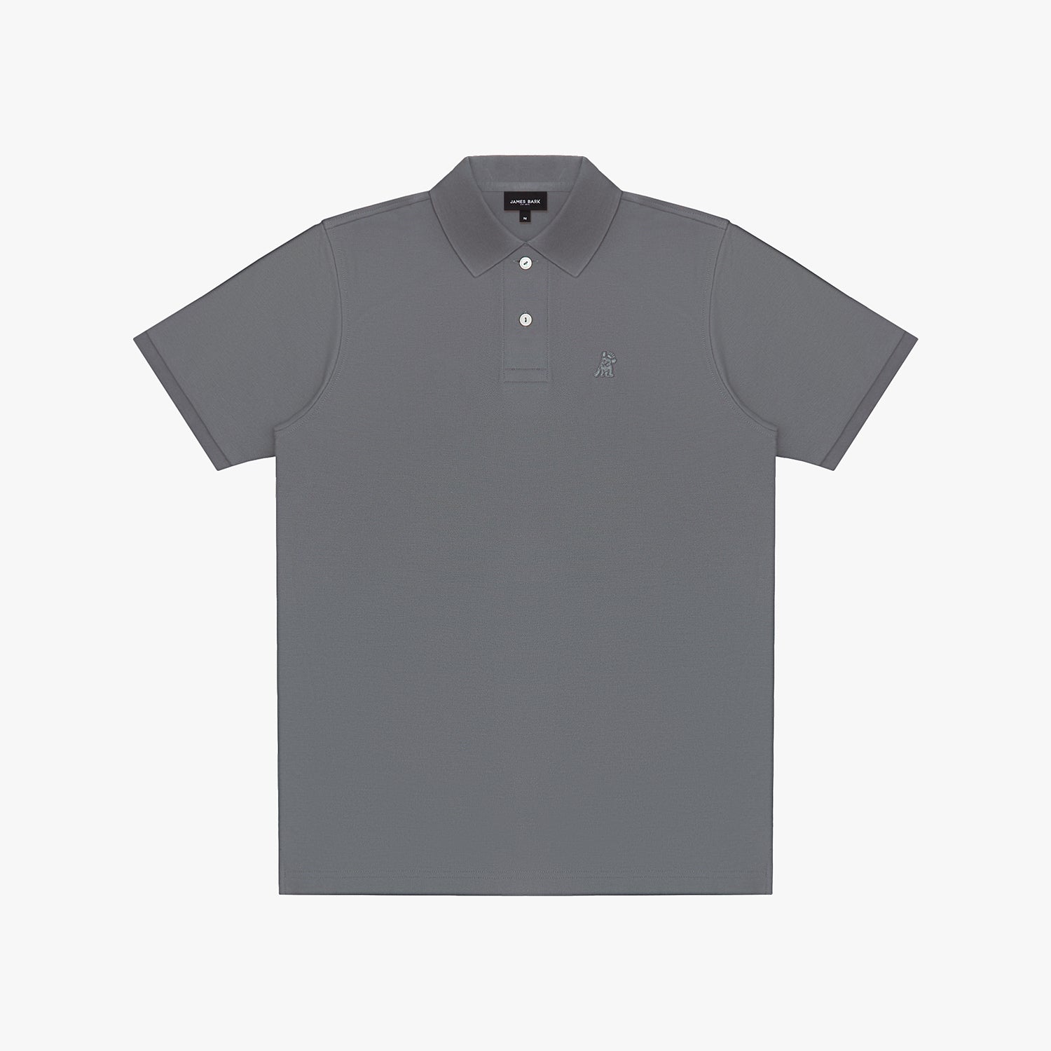 Men's Regular Fit Polo Shirt — Quiet Shade/Grey - JAMES BARK