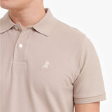 Men's Regular Fit Polo Shirt — Simply Taupe/Beige - JAMES BARK