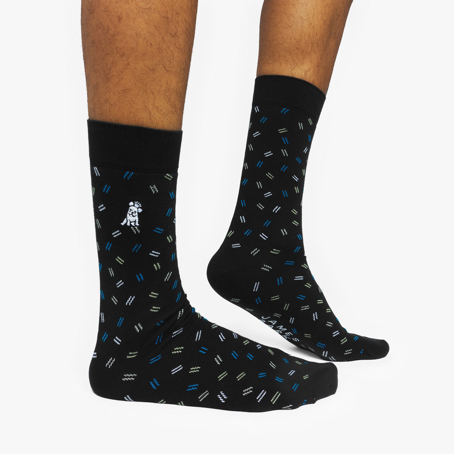 Men's 3 - Pack Printed Socks - JAMES BARK