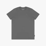Men's Crew Neck Jersey T-Shirt — Quiet Shade/Grey - JAMES BARK