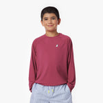 Kids' Crew Neck Rashguard — Salsa - JAMES BARK