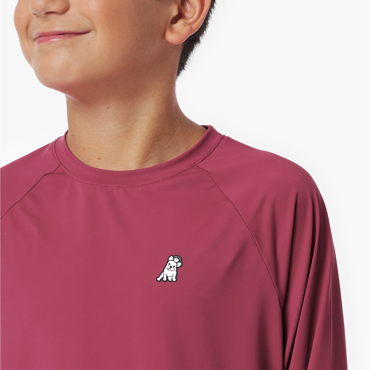 Kids' Crew Neck Rashguard — Salsa - JAMES BARK