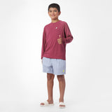Kids' Crew Neck Rashguard — Salsa - JAMES BARK