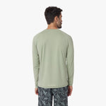 Men's Crew Neck Rashguard — Tea - JAMES BARK