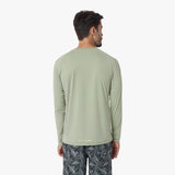 Men's Crew Neck Rashguard — Tea - JAMES BARK
