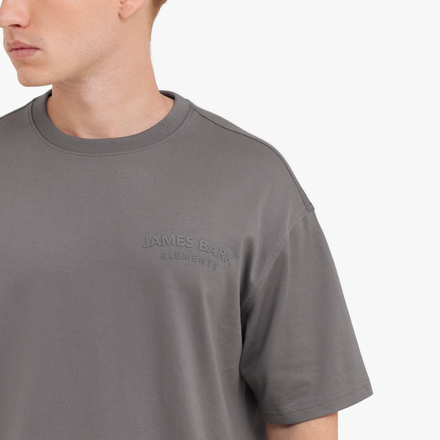 Men's Relaxed Fit Jersey Tee - JAMES BARK