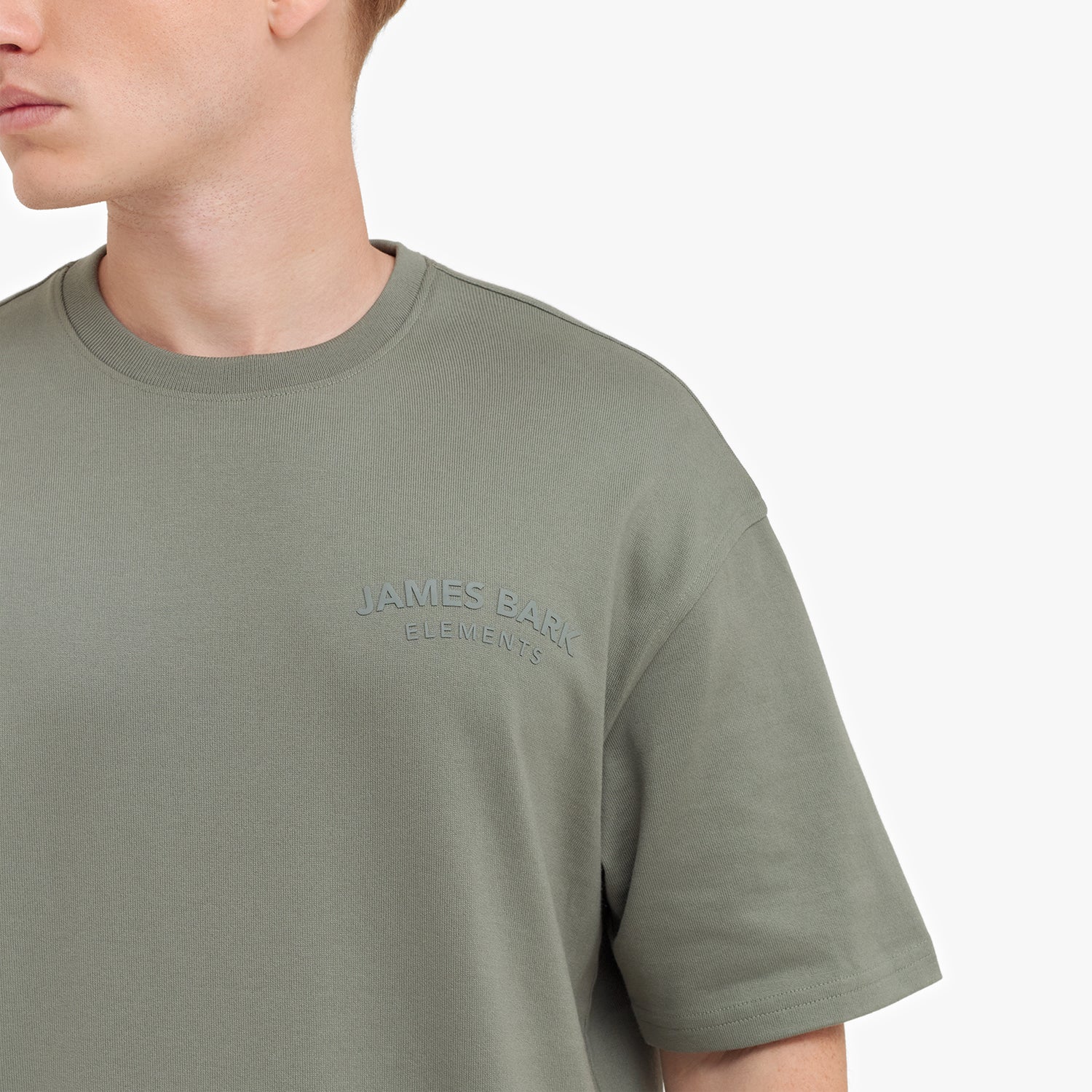 Men's Relaxed Fit Jersey Tee - JAMES BARK