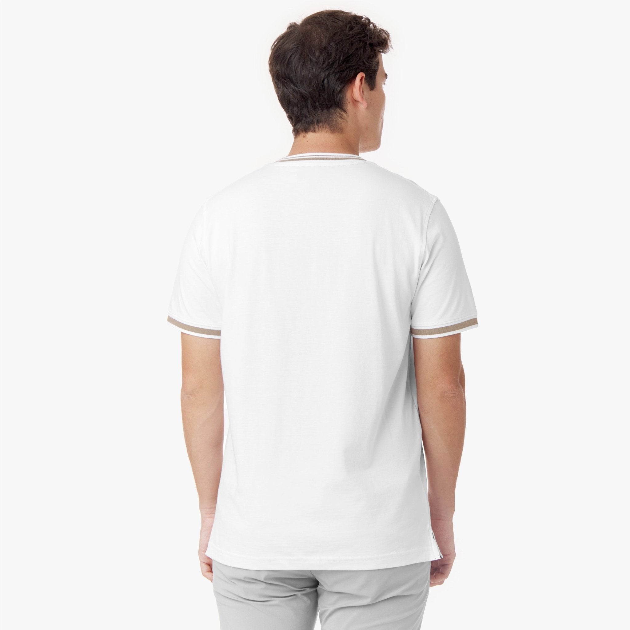 Men's Striped Jersey T-Shirt - JAMES BARK