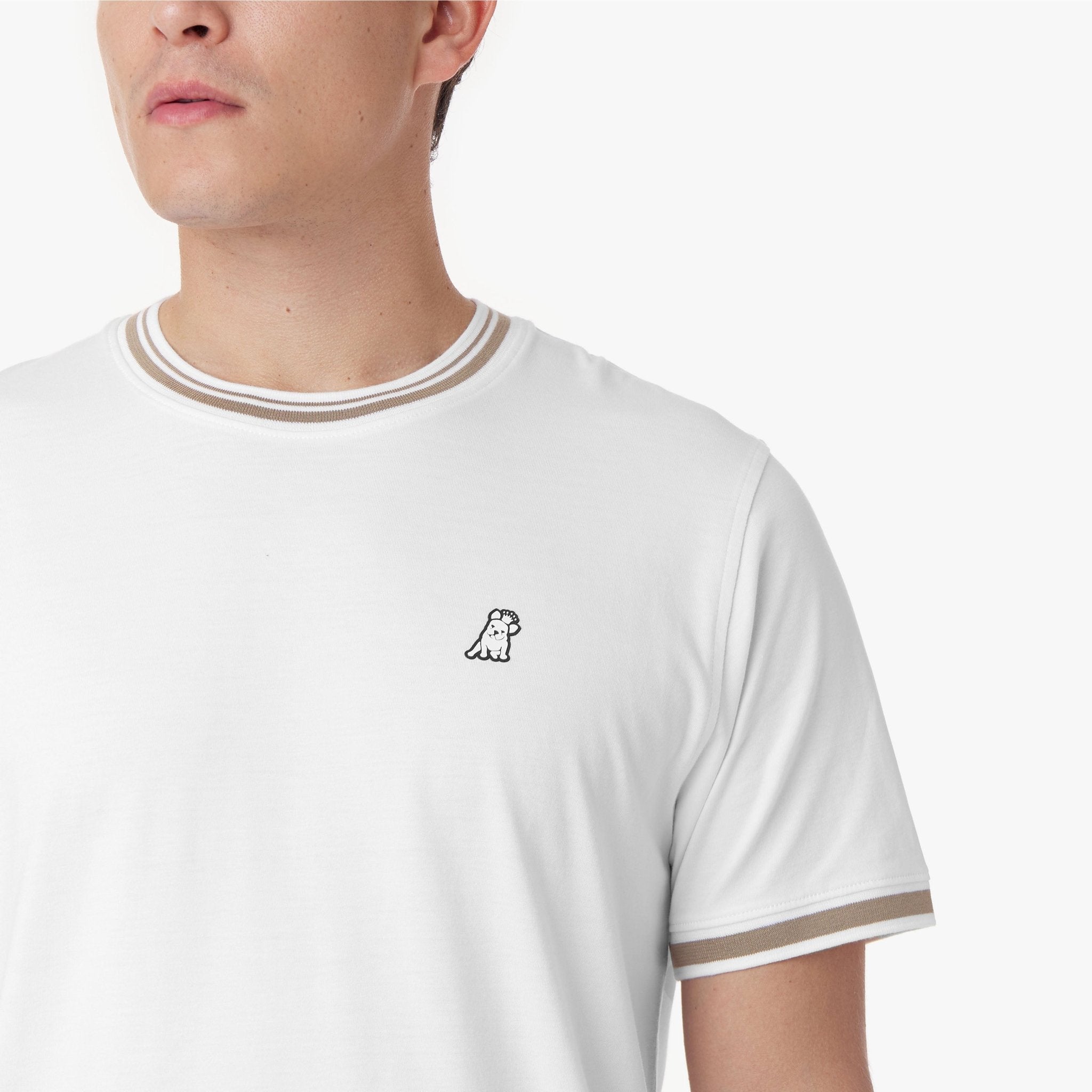 Men's Striped Jersey T-Shirt - JAMES BARK