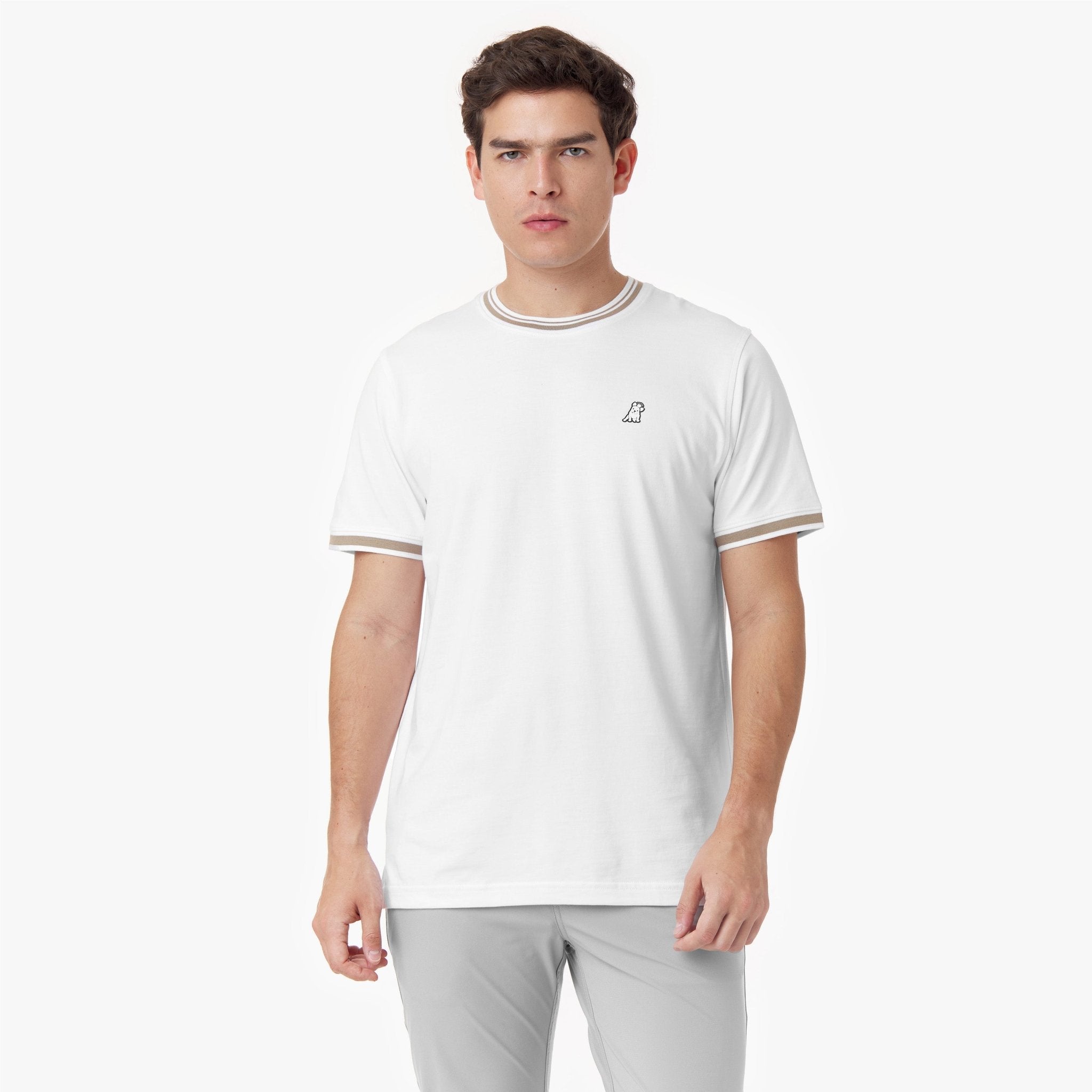 Men's Striped Jersey T-Shirt - JAMES BARK