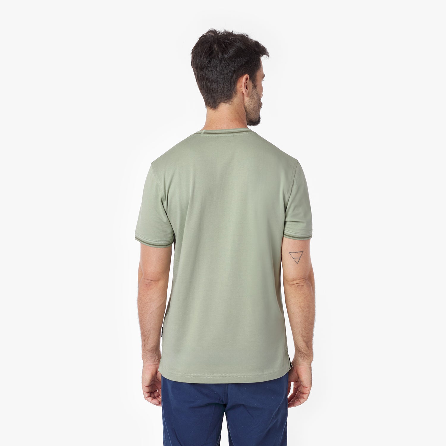 Men's Striped Jersey T-Shirt - JAMES BARK