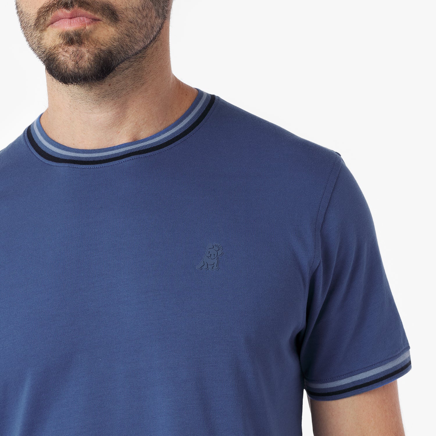 Men's Striped Jersey T-Shirt - JAMES BARK