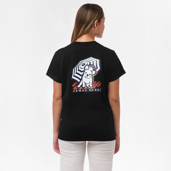 WOMEN SM LOGO POINT SHORT T-SHIRT タグ付き Women's Short-Sleeve Shania Twain Graphic Skimming Tee | Women's