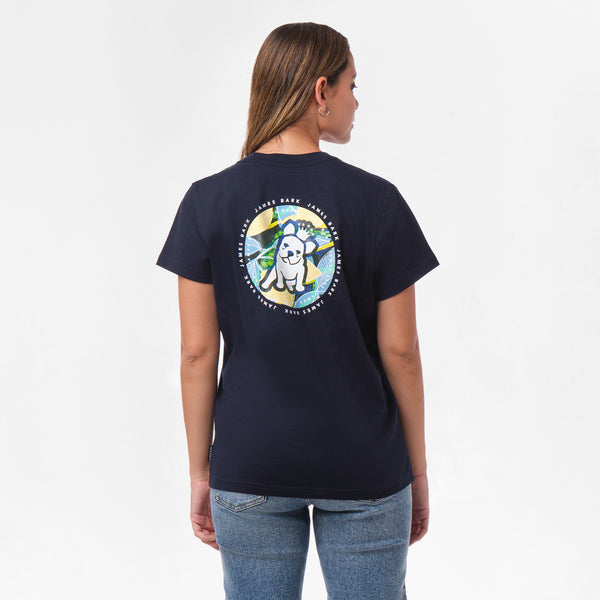 sono ネイビー　ブロッサムレディTEE Sono - sono ネイビー ブロッサムレディTEEの通販 by イレギュラー対応