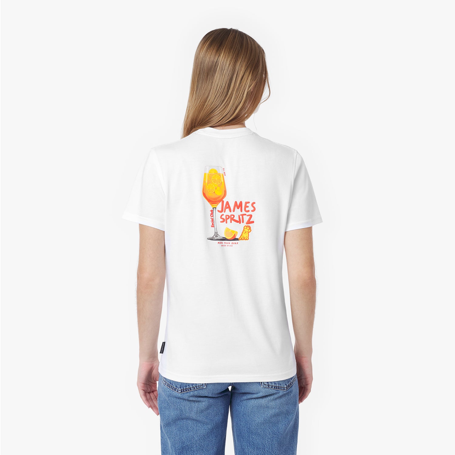 Women's James Spritz Graphic Tee - JAMES BARK