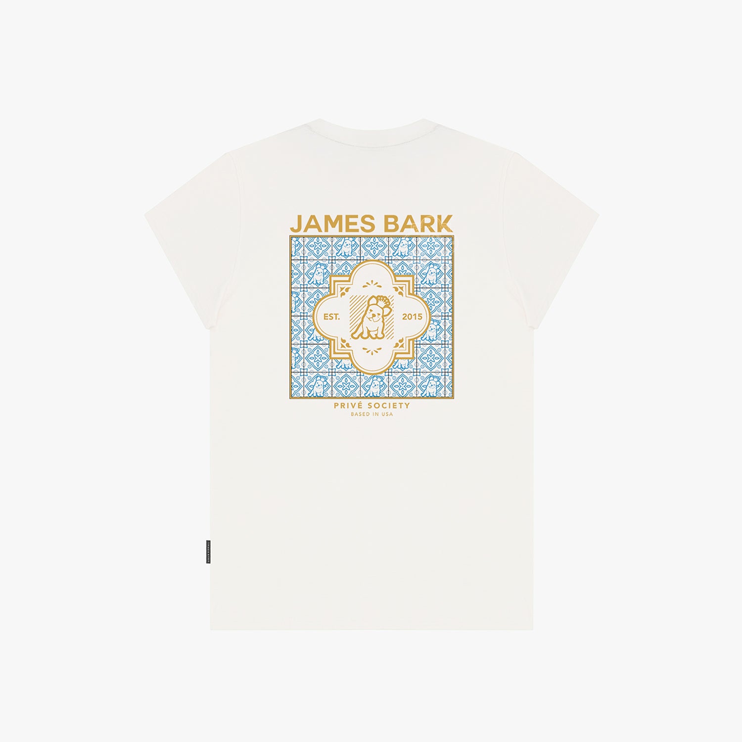 Women's Tile Emblem Graphic Tee - JAMES BARK