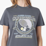 Women's Courtside Graphic Tee - JAMES BARK