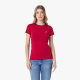 Women's Crew Neck Jersey T-Shirt - JAMES BARK
