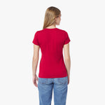 Women's Crew Neck Jersey T-Shirt - JAMES BARK