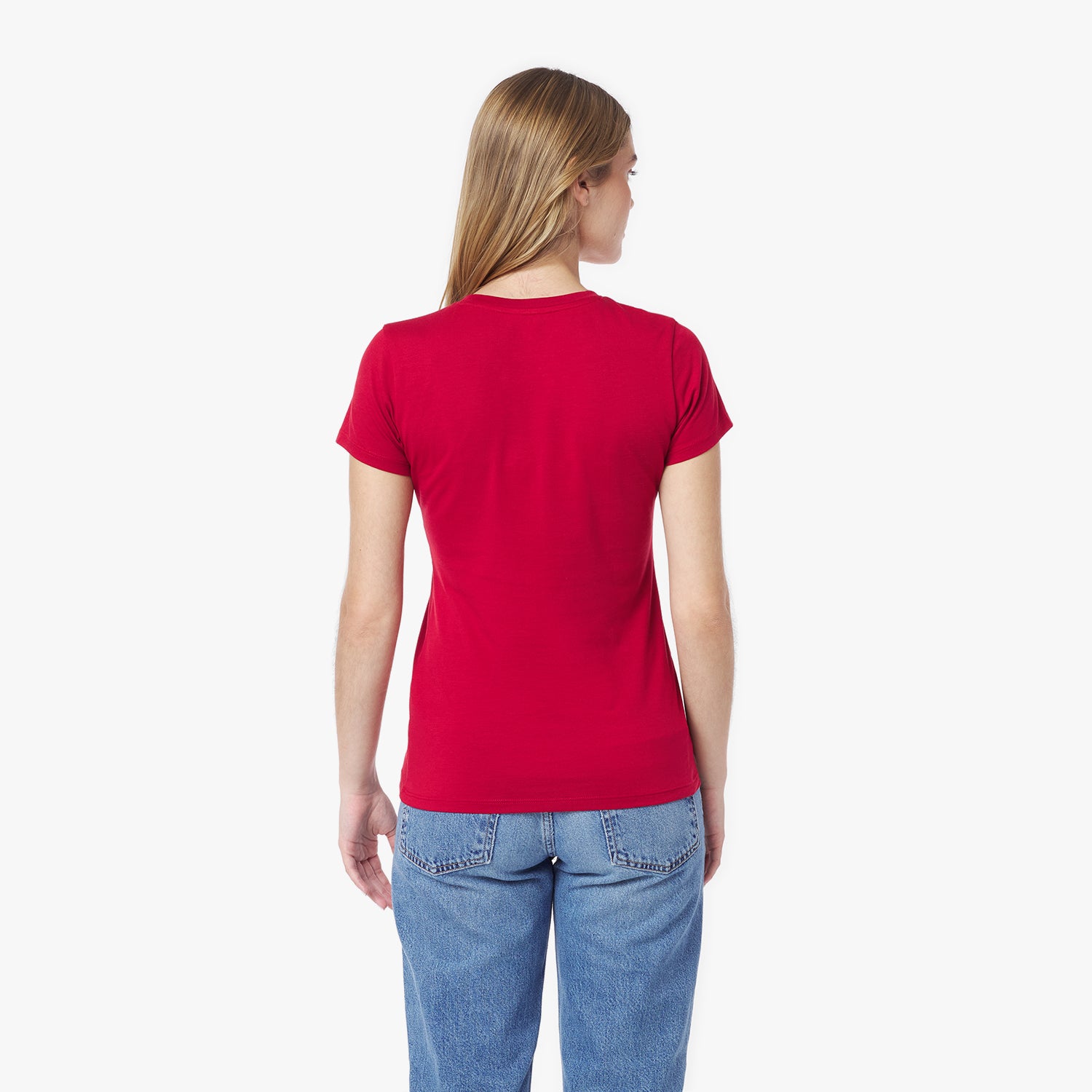 Women's Crew Neck Jersey T-Shirt - JAMES BARK