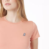 Women's Crew Neck Jersey T-Shirt - JAMES BARK