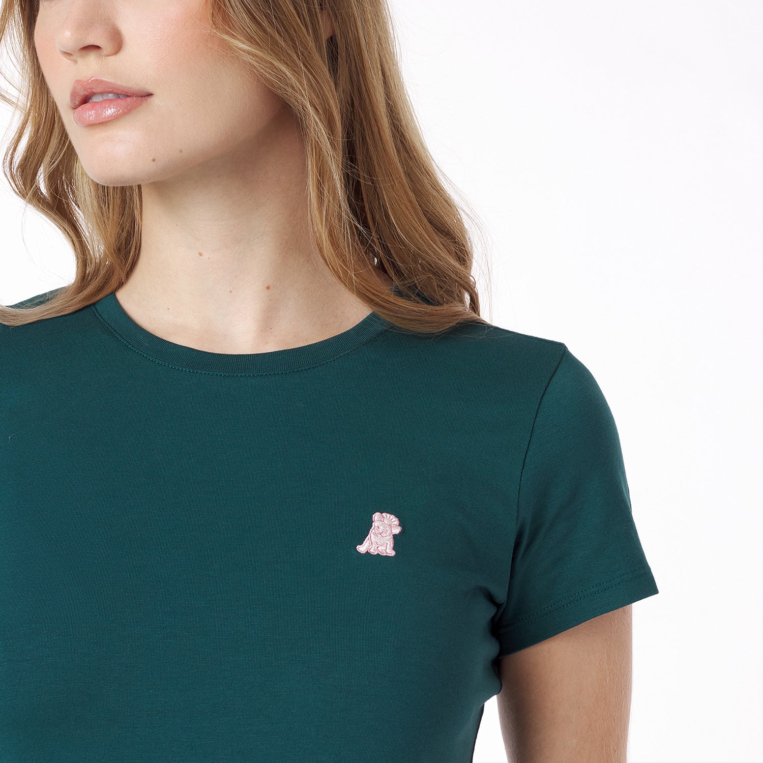 Women's Crew Neck Jersey T-Shirt - JAMES BARK