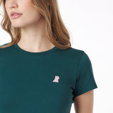 Women's Crew Neck Jersey T-Shirt - JAMES BARK