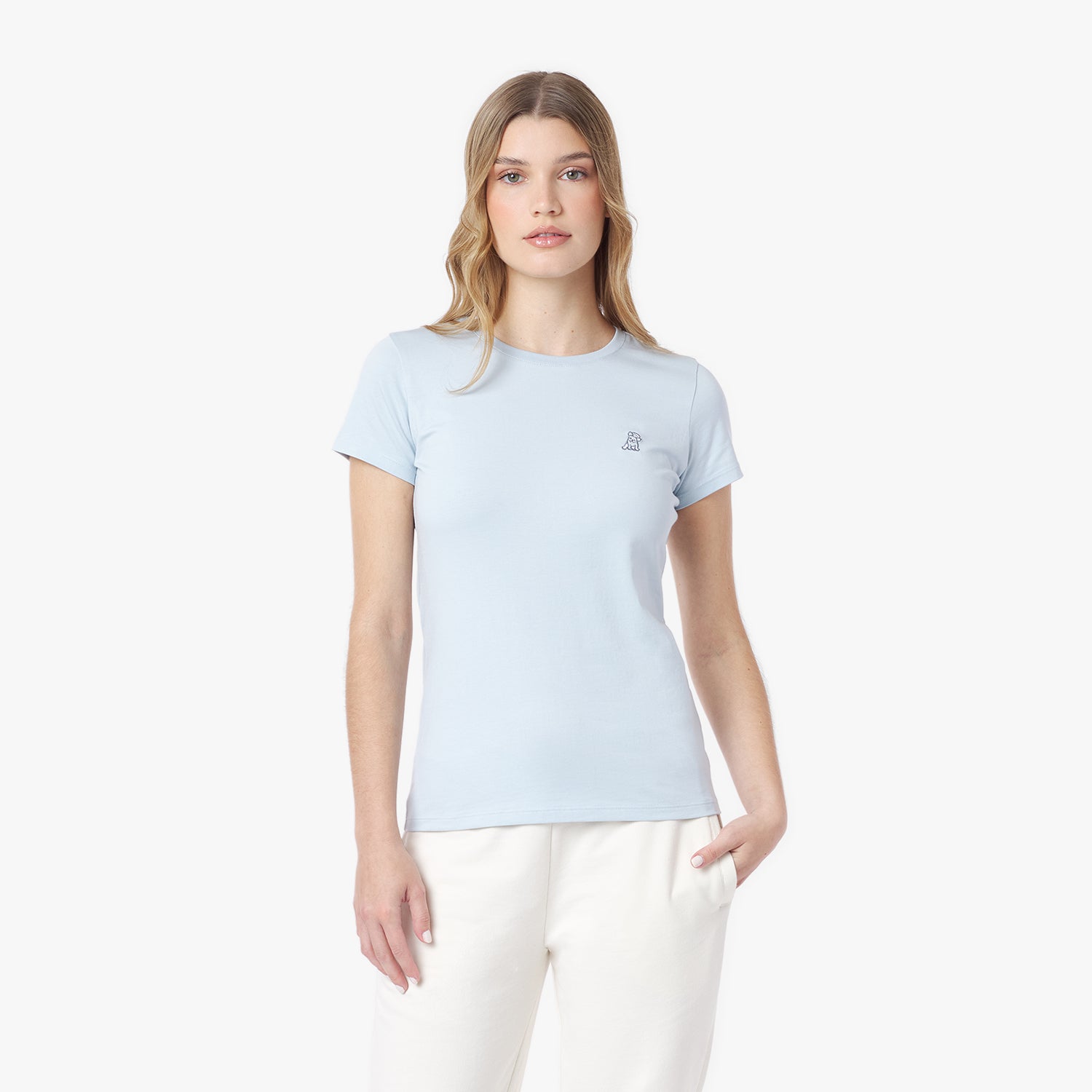 Women's Crew Neck Jersey T-Shirt - JAMES BARK